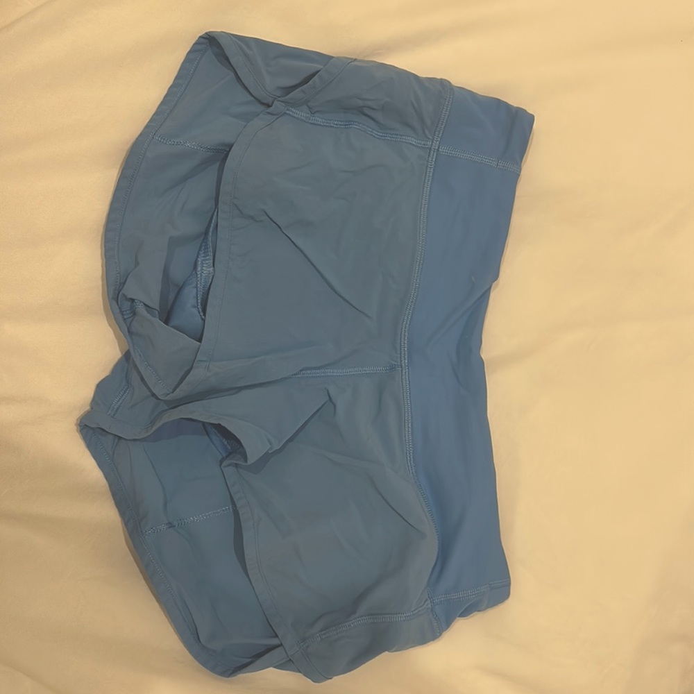 LULULEMON SPEED UP 2.5 SHORTS SIZE 6